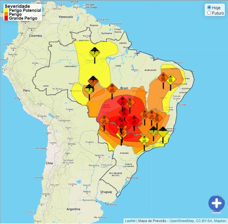 Aplicativo Alertas INMET