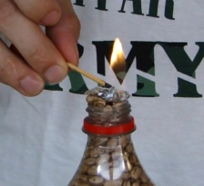 Selagem à vácuo por chama